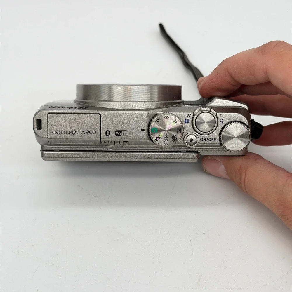 Nikon Coolpix A900 Digital Camera Silver 35x Optical Zoom 4K UHD Bundle Tested